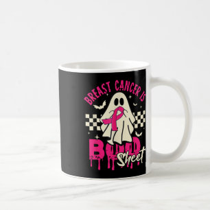 Taza De Café Cáncer Fantasma Halloween Conciencia del Cáncer de