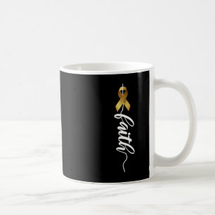 Taza De Café Cáncer infantil Fe Concienciación sobre el cáncer 