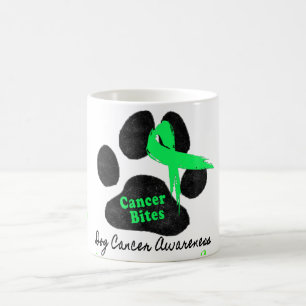 Taza De Café Cáncer morde picadura de perro Linfoma de Cáncer C
