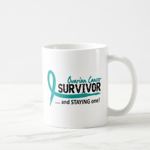 Taza De Café Cáncer ovárico del superviviente 8