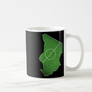 Taza De Café Cancha de fútbol de Chad