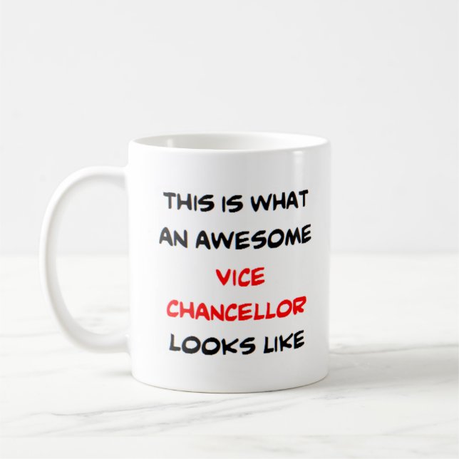 Taza De Café canciller vice, impresionante (Izquierda)
