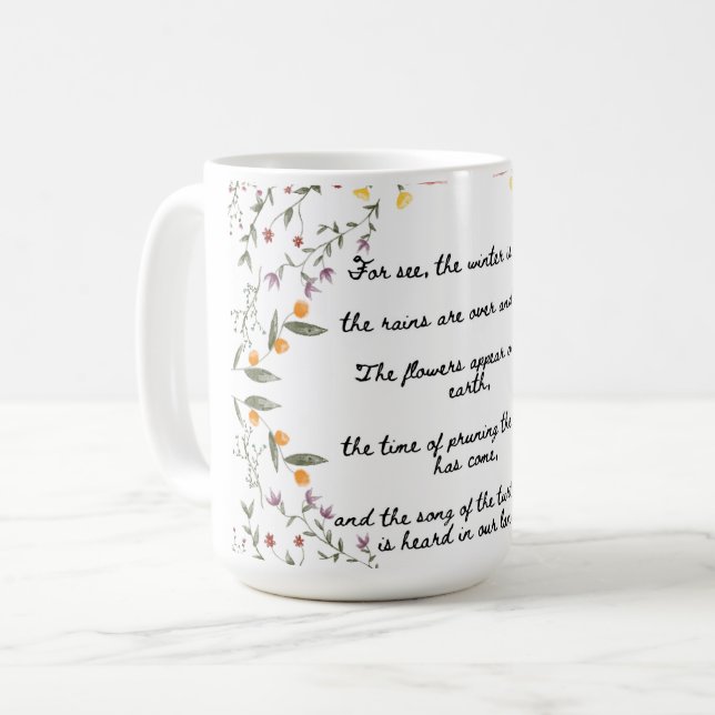 Taza De Café Canción de canciones - Mug (Anverso izquierdo)