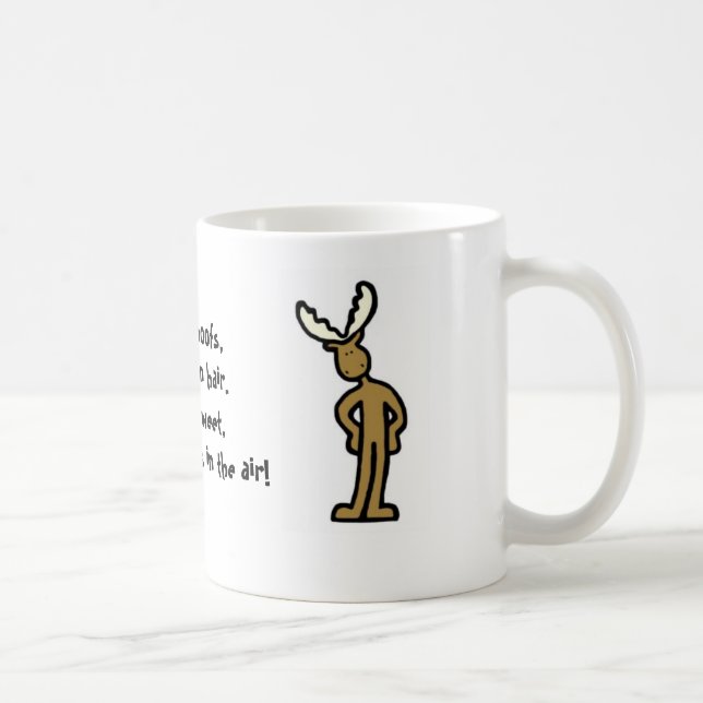 Taza De Café Canción de los alces. - Modificado para requisitos (Derecha)