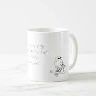 Taza De Café Canción, versículo de la Biblia, Salmo 143:8, Ca