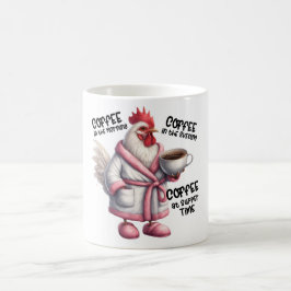 Taza De Café Canciones de animales divertidos/sarcásticas/pollo