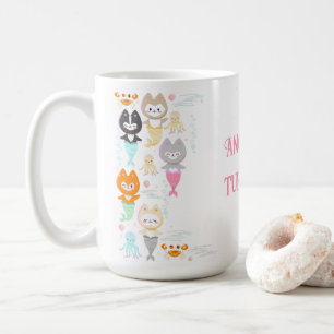 Taza De Café Canciones de cumpleaños con temática náutica con g