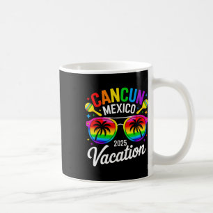 Taza De Café Cancún México 2025 Vacaciones Viaje Viaje Playa Ve