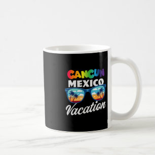 Taza De Café Cancún México Destino Viaje Playa Vacaciones