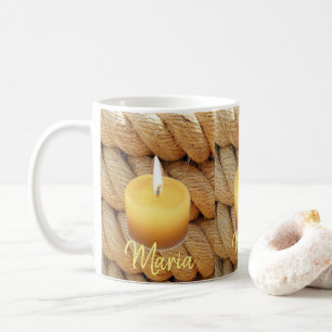 Taza De Café Candle Rope Mug