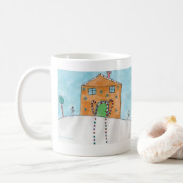 Taza De Café Candy Cane Cottage - KidsArt for CHOC