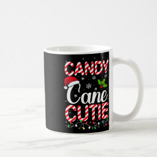 Taza De Café Candy Cane Cutie Cute graciosos Navidades Xmas Can
