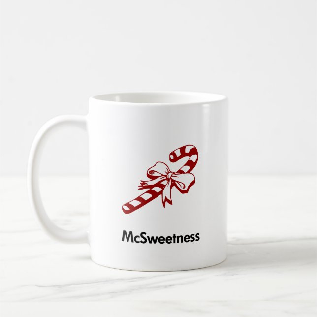Taza De Café Candy Cane McSweetness (Izquierda)