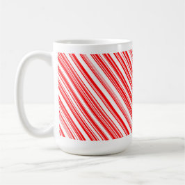 Taza De Café Candy Cane Navidades Stripes 4Jamielee