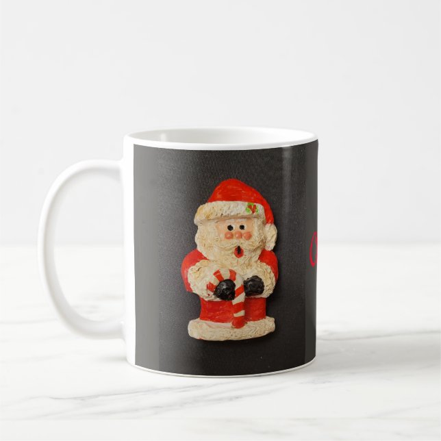TAZA DE CAFÉ CANDY CANE SANTA 2025 (Izquierda)