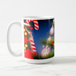 Taza De Café Candy Coffee Mug regalo de árbol de Navidad