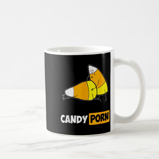 Taza De Café Candy Funny Halloween Men Gift  (Derecha)