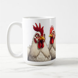 Taza De Café "Candy & Joe White Leghorn"