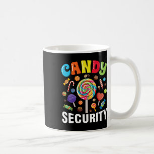 Taza De Café Candy Security Funny Disstuma de Halloween