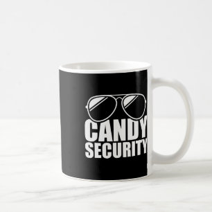 Taza De Café Candy Security Graciosa Fácil disfraz de Halloween