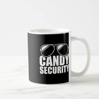 Taza De Café Candy Security Graciosa Fácil disfraz de Halloween
