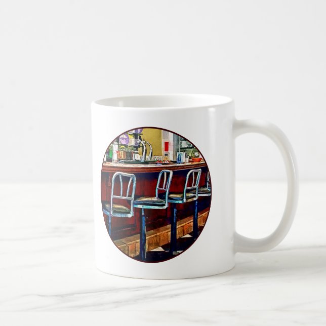 Taza De Café Candy Store con Fuente De Soda (Derecha)