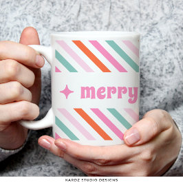 Taza De Café Candy Stripes Holiday Coffee Mug