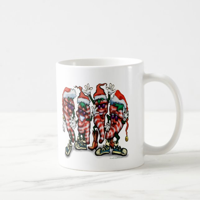 Taza De Café CandyCane Peppers (Derecha)