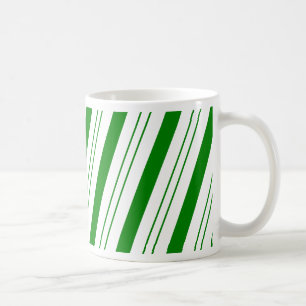 Taza De Café CandyCane verde