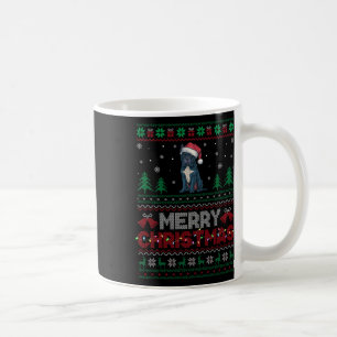 Taza De Café Cane Corso Dog Amantes de Santa Hat Árbol de Navid