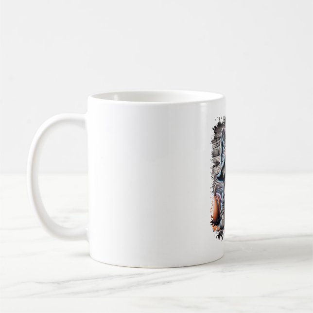 Taza De Café Cane Corso Dog Halloween (Izquierda)