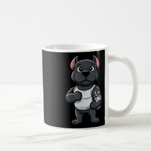 Taza De Café Cane Corso I Love Dad Funny Dog Tattoo _1