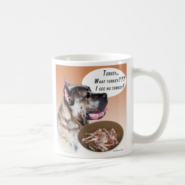 Taza De Café Cane Corso Turkey (Derecha)