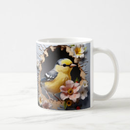 Taza De Café Caneca 3D Pássaro