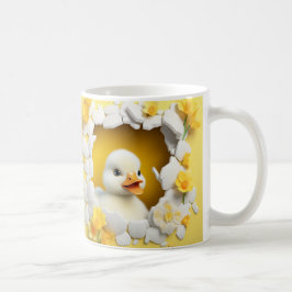 Taza De Café Caneca 3D Pato