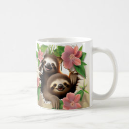 Taza De Café Caneca 3D Preguiça