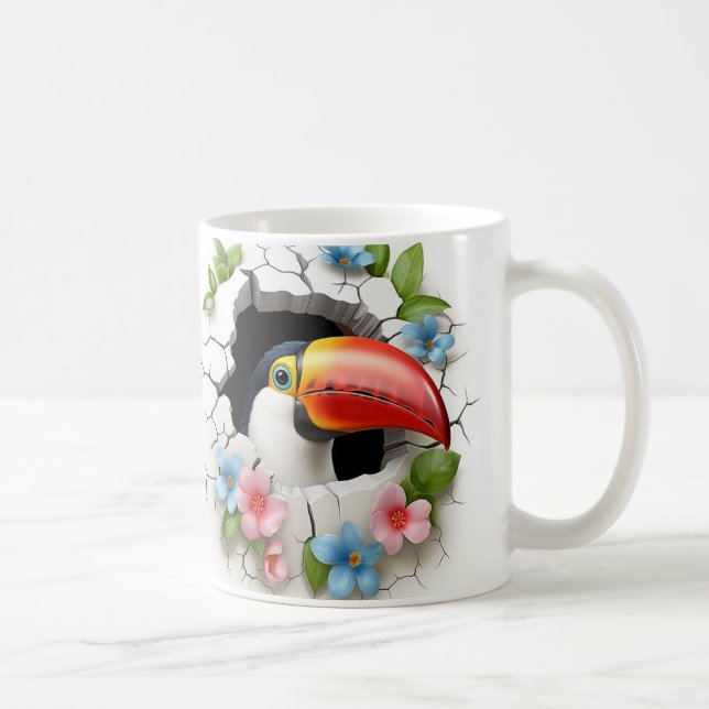 Taza De Café Caneca 3D Tucano (Derecha)