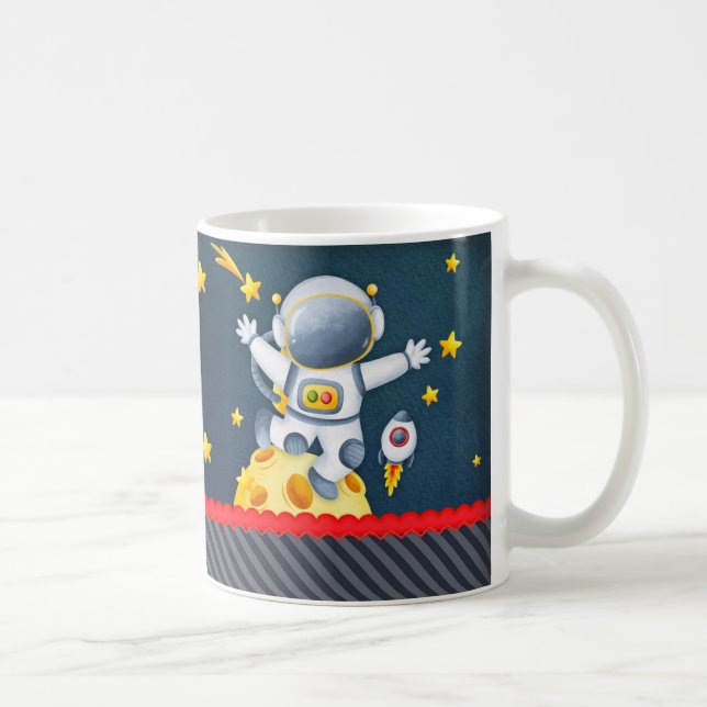 Taza De Café Caneca Astronauta (Derecha)