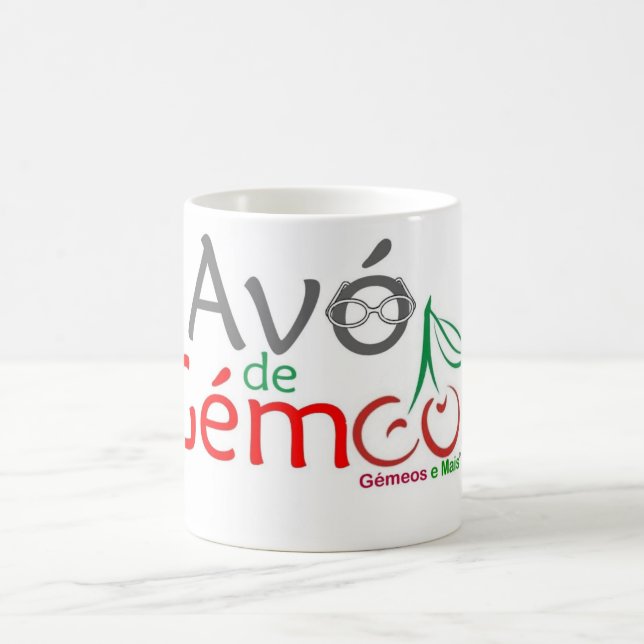 Taza De Café Caneca Avó de Gémeos (Centro)