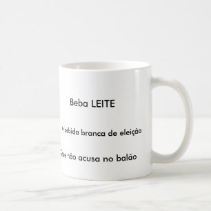 Taza De Café Caneca Beba Leite