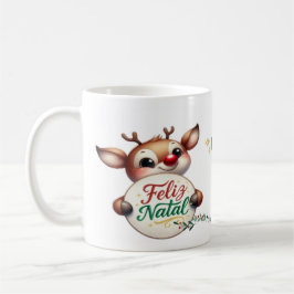 Taza De Café Caneca Branca Clássica - Edição Natal