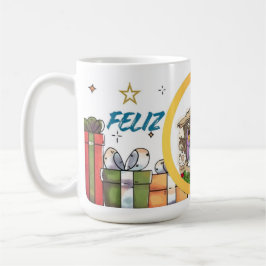 Taza De Café Caneca Branca Clássica - Edição Natal