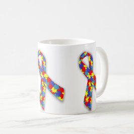 Taza De Café Caneca branca clássica laço 