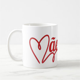 Taza De Café Caneca branca dia das mães