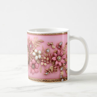 Taza De Café Caneca café Clique no botão, escolha sua estampa