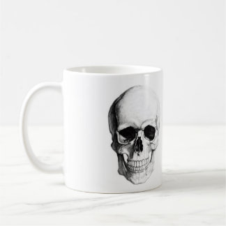 Taza De Café Caneca Caveira c/ nome personalizad 325ml clássica