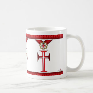 Taza De Café Caneca com a insígnia da Ordem de Cristo