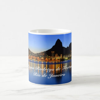 Taza De Café Caneca com foto da Lagoa Rodrigo de Freitas