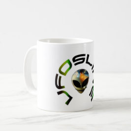 Taza De Café Caneca com logo UfosLine