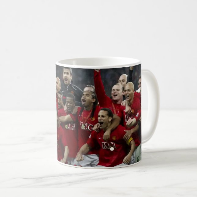 Taza De Café Caneca de Futebol 11 oz Cerâmica W-PT ZLE (Anverso derecho)